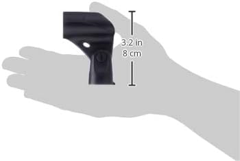 שור א25ד מיקרופון קליפ סטנד מתאם למיקרופוני כף יד עם 3/4 קוטר חבית, פגא48, פגא57, פגא58, פגא81, סמ48,