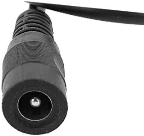 מצלמת CCTV של X-DREE DC DC 5.5X2.1 ממ כבל חשמל נקבה מחבר צמה מחבר 5 יחידות (מצלמת CCTV DC 5.5X2.1