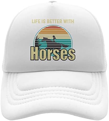 כובעי גברים כובע משאיות ישו למכסה נשים הילדה הזו פועלת על ישו וסוסים כובע משאיות קל משקל