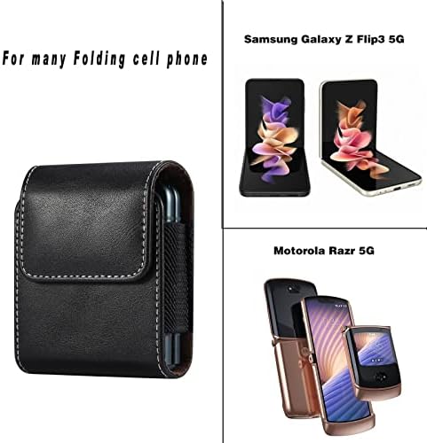 מארז חגורת נרתיק טלפונים סלולריים עבור סמסונג גלקסי Z flip3 5G 2021, Galaxy Z Flip 5G, Z Flip,
