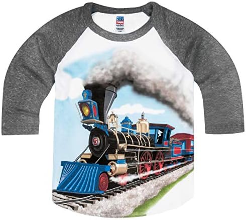 חולצות כי ללכת ילדים קטנים קיטור רכבת קרוע חולצה