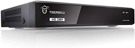 TIGERSECU SUPER HD 1080P H.264 8 ערוצים היברידיים 4-in-1 DVR מקליט וידאו אבטחה, תומך במצלמות D1/AHD/TVI/CVI