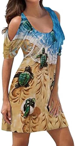 שמלת קיץ בתוספת גודל שמלה פרחונית 2023 חופשה בוהו עם צוואר אופנה שמלות חוף