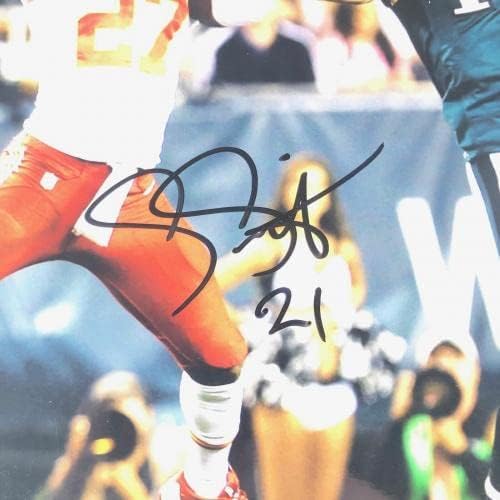 שון סמית 'חתם 11x14 צילום PSA/DNA קנזס סיטי ראשי חתימה - תמונות NFL עם חתימה