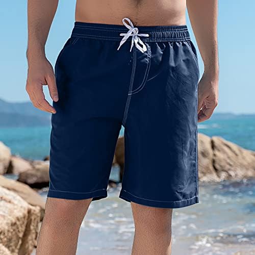 מכנסי לוח קצרים לגברים וינטג 'מכנסיים קצרים בקיץ עם כיסים