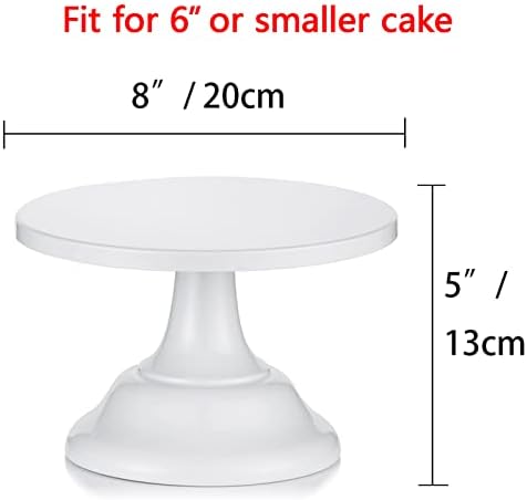 עוגת עוגה לבנה של נופיו עוגת חתונה קאפקייקס 8 אינץ