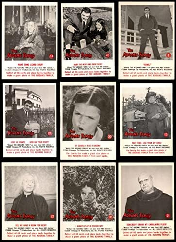 1964 Donruss Addams Family Set Set - Premier Ex/MT+