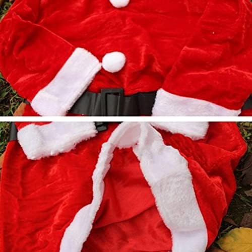 חגורת חגורת חג המולד של חג המולד מערכי חגורה מזדמנים של שרוול ארוך ומכנסיים ארוכים מסיבות לחג המולד