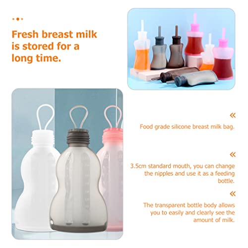 קיסאנג ' ל שקית אחסון חלב אם שקית אחסון חלב לשימוש חוזר שקיות מקפיא להנקה חלב אם שומר שקיות