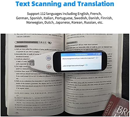 נייד סריקה תרגום עט בחינה קורא קול שפה מתורגמן מכשיר מסך מגע אלחוטי / נקודה חמה חיבור / פונקציה
