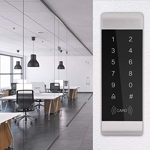 דלת בקרת גישה-ללא מגע חיישן כרטיס סיסמא וויגנד26 אבטחת מערכת עם מספר דרכים כדי לפתוח דלתות לבית ולמשרד