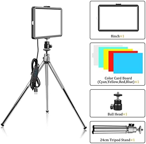 N/A Photography Photography Ramable Panel Fantal Lime Lime 3300-5600K LED וידאו אור לזרם Live Streaming