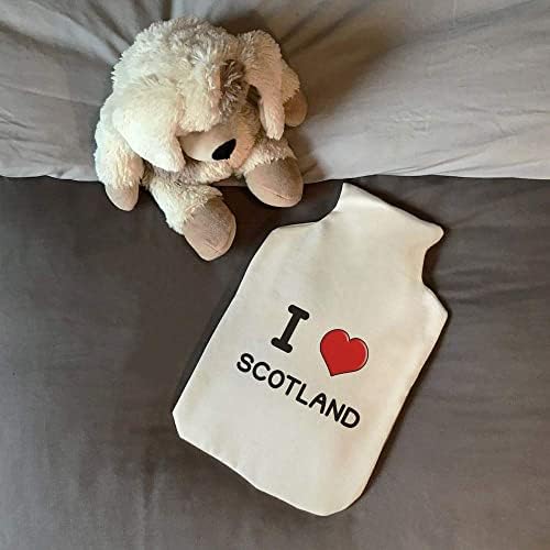כיסוי בקבוק מים חמים 'אני אוהב את סקוטלנד'