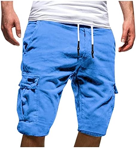 מכנסי מטען Rtrde לגברים לגברים ללבוש כיס ספורט לגברים מכנסיים קצרים מזדמנים ריצה