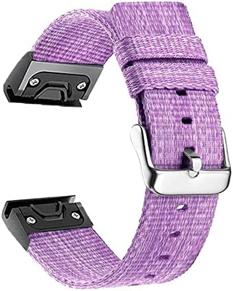 Sawidee 26 22 ממ Watchband for Garmin Fenix ​​7 7x 6 6x 6S Pro 5 5x Plus 3 HR 935 Nylon מהדורה מהירה