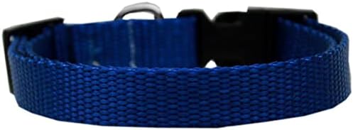 מוצרי חיות מחמד מיראז 'צווארון כלב ניילון רגיל, X-SMALL, כחול