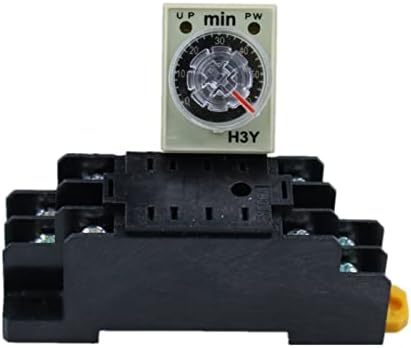 AXTI H3Y-2 380V ממסר זמן קטן 0-60 דקות ST6P כוח ממסר אלקטרוני במעכב זמן