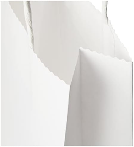 בונים PM174207 Papermania יסודות חשופים שקיות מתנה, לבן