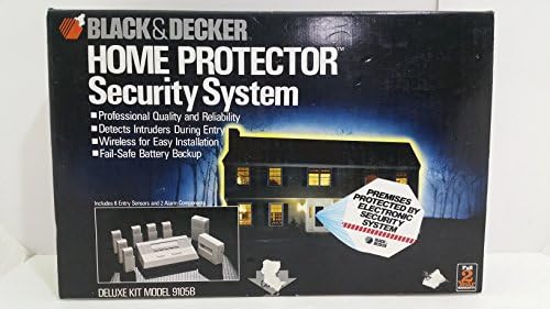 שחור & דקר בית מגן מערכת אבטחה 9105 ב