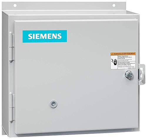 Siemens 14cub320c מתנע מנוע כבד, עומס יתר של מצב מוצק, איפוס אוטומטי/ידני, סוג פתוח, NEMA 12/3 ו- 3R מארז אטום