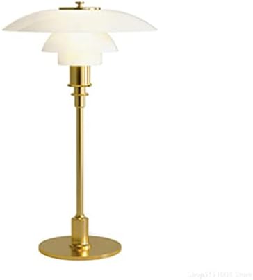 מנורות שולחן זכוכית LXXSH למנורת מיטה בחדר שינה סלון משרד משרד בית קריאה מנורת שולחן