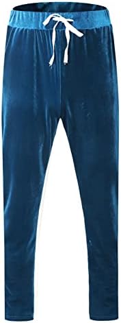 אימונית של שני חלקים לגברים שרוול ארוך שרוול סווטשירט ג'וג'ר מכנסי טרנינג פעילים בגדים חמים מזדמנים סט