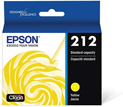 Epson T212 Claria -ink קיבולת סטנדרטית קיבולת סטנדרטית שחור -קרטרידג 'חבילה & T212 Claria -ink קיבולת