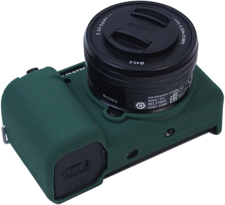 מיניקו סיליקון ג ' ל מצלמה מקרה עבור סוני 10 ירוק