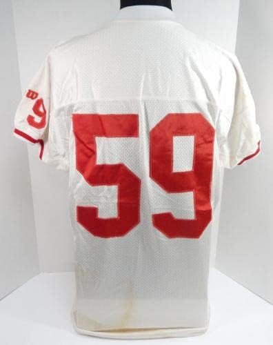 בסוף שנות השמונים תחילת שנות התשעים סן פרנסיסקו 49ers 59 משחק השתמשו בג'רזי לבן 52 695 - משחק NFL לא חתום בשימוש