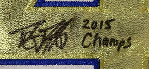 דני דאפי קנזס סיטי רויאלס חתום על אלופת חתימה זהב 41 ג'רזי JSA COA
