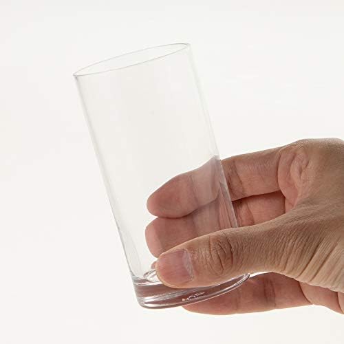 טויו סאסאקי כוס זכוכית, Resome, מיוצר ביפן, סט של 120, בטוח למדיח כלים, 6.5 fl oz 06406hs
