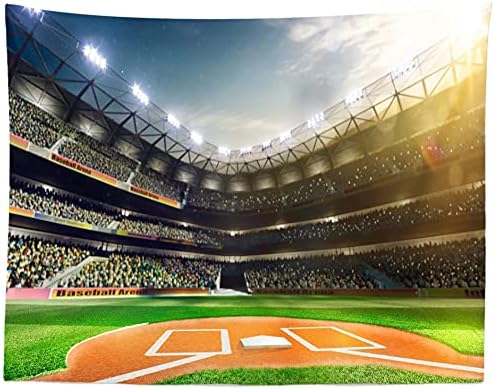 Corfoto בד 9x6ft Sport רקע צילום צילום בייסבול משחק שדה אצטדיון פוגע סצנת פארק הכדור לתינוק מגדר מגדר