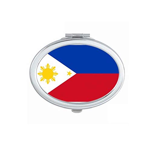 פיליפינים לאומי דגל אסיה המדינה מראה נייד לקפל יד איפור כפול צד משקפיים