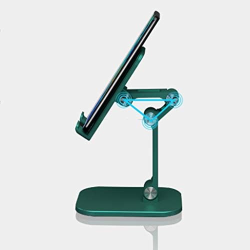 N/A מחזיק טלפון נייד שולחן עבודה מתקפל מתאים לטלפונים ניידים וטאבלטים, גובה בסיס התקשורת מתכוונן