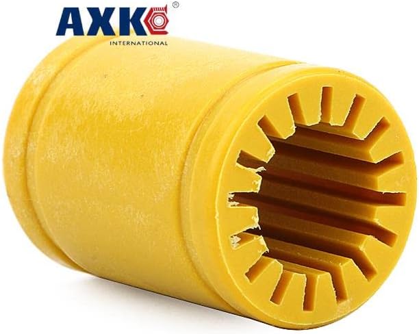 מדפסת 3 ד פולימר מוצק צהוב הנדסת פלסטיק מיסב ליניארי סיכה עצמית מיסב ליניארי מ6 מ8 מ10 מ12 מ16 מ20 -