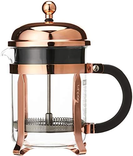 Bodum Chambord 4 כוס מכונת קפה צרפתית, נחושת, 0.5 ליטר