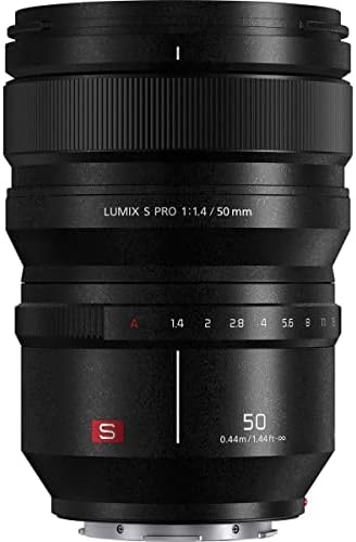Panasonic 50 ממ f/1.4 עדשת Pro Lumix S עבור Leica L, צרור עם Vanguard Alta Pro 264AT TRIPOD ו- TBH-100