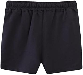 מכנסי פעוטות קצרים קיץ כותנה כותנה קז'ואל סתימת התאם אופניים פעילים סרוגים בגדי מכנסיים קצרים 2 סטים