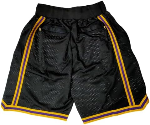 מכנסיים קצרים של Bsketball, מכנסיים קצרים אתלטי רטרו עם כיסים עם אימון כושר רשת כושר מהיר ביצועים פעילים