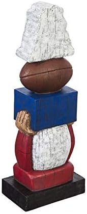 קבוצת ספורט אמריקה ניו אינגלנד פטריוטס וינטג 'NFL TIKI TOTEM פסל