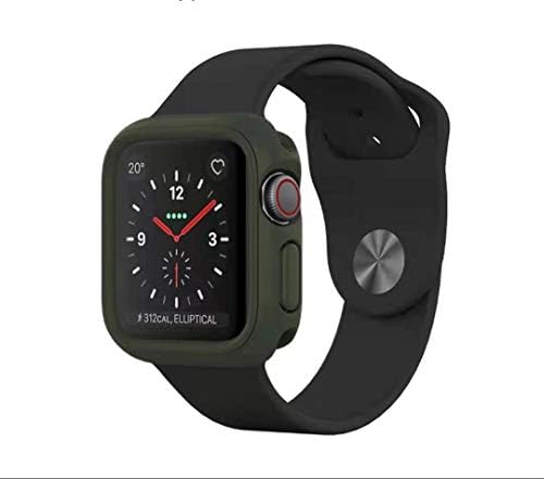 PHTW Apple Watch דור 4 דור 44 מ 'שעון כיסוי מגן שעון 5/6/SE דור אנטי-טיפה מעטפת 40 ממ