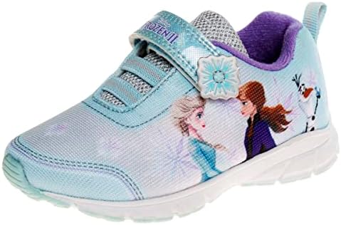 נעלי ספורט קפואות של בנות דיסני - נעלי ריצה נטולות אור.