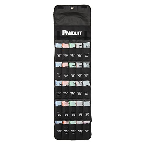 Panduit PPC25X50F ערכת זיהוי כבל טלפון כיס, קשרי כבלים