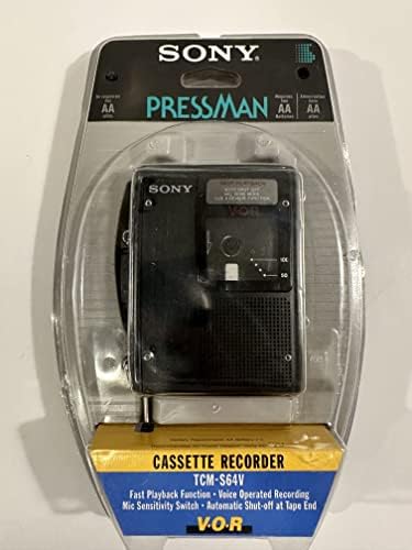 מקליט קלטת Sony Pressman TCM-S64V