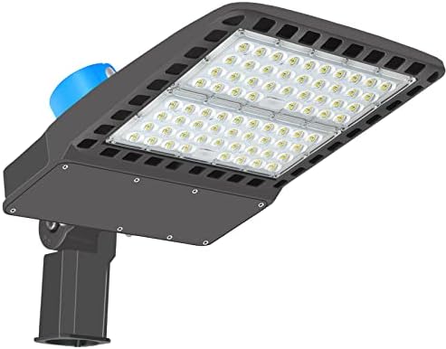 WYZM 300W LED חניון אור, 39000 לומן, 5500K לבן, אור אבטחה חיצוני אור