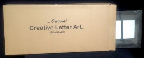 מכתב יצירתי קולאז '11-4x6 מסגרת תמונה פותחת עץ סחף עם שרף כיתה במוזיאון ו- 10x42 מחצלת לבנה