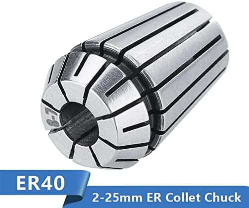 אביב קולט מחרטה ER40 COLLET CHUCK 4.0-25.0 ממ מחזיק מהדק קולט אביב לכלי טחינת מכונות כלי מחרטה 1 יח '