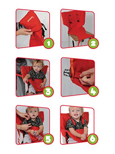 תינוק נייד נסיעות כיסא בוסטרים בטיחות מושב כיסוי תינוקות לרתום רחיץ שק אדום