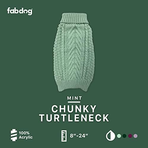 Fabdog Chunky Crabneck Mint 12